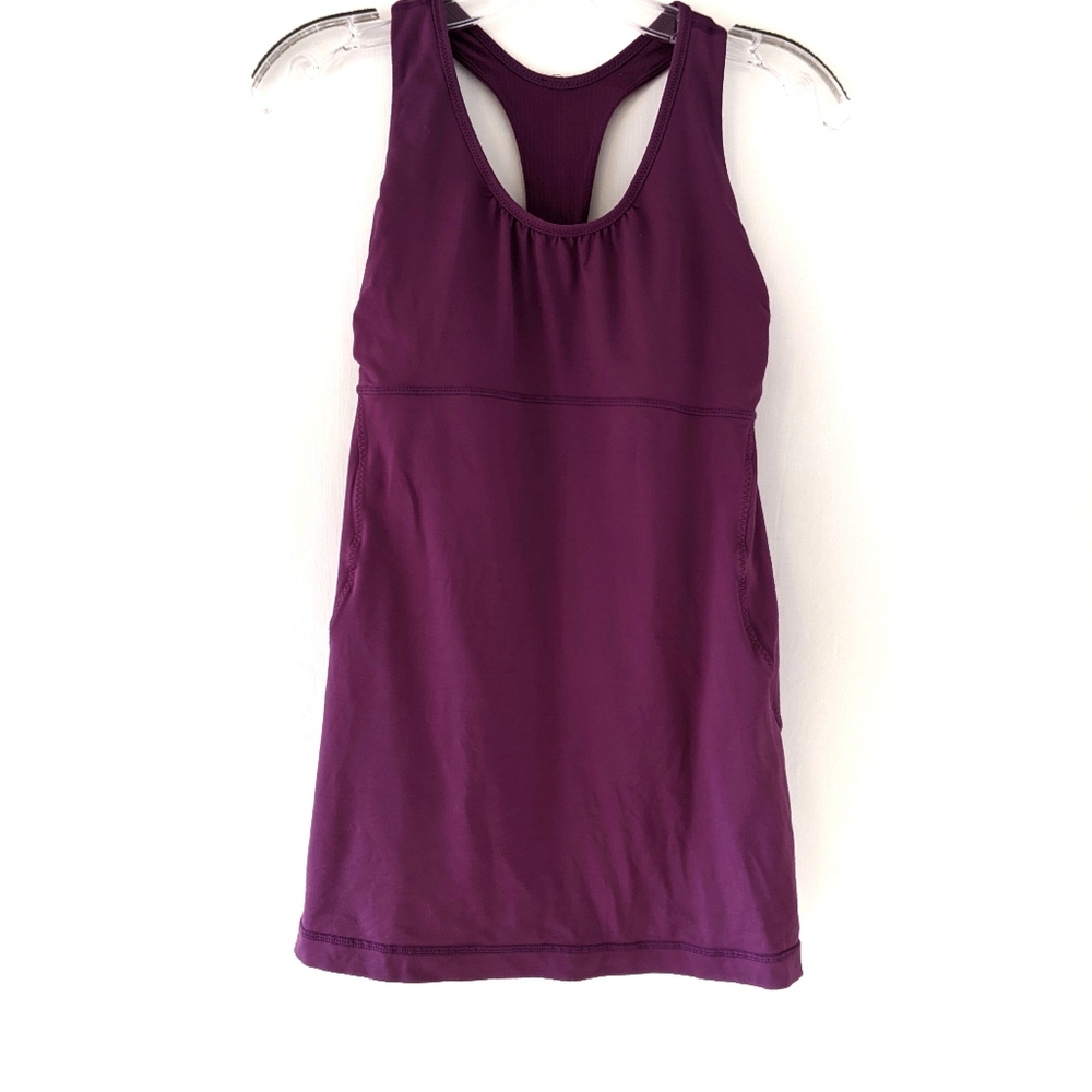 lululemon athletica Purple Tank Top